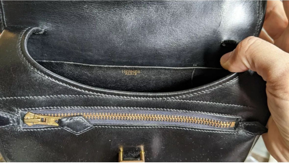 Hermes Paris, sac balle de Golf, vintage, bag