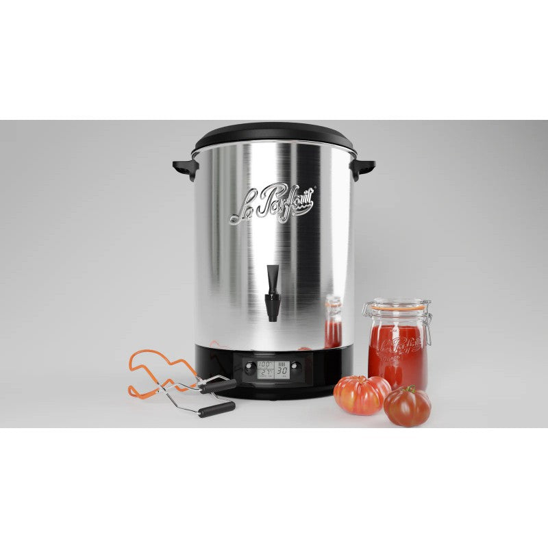 STÉRILISATEUR INOX À BOCAUX ELECTRIQUE ET AUTOMATIQUE 45L AVEC MINUTERIE