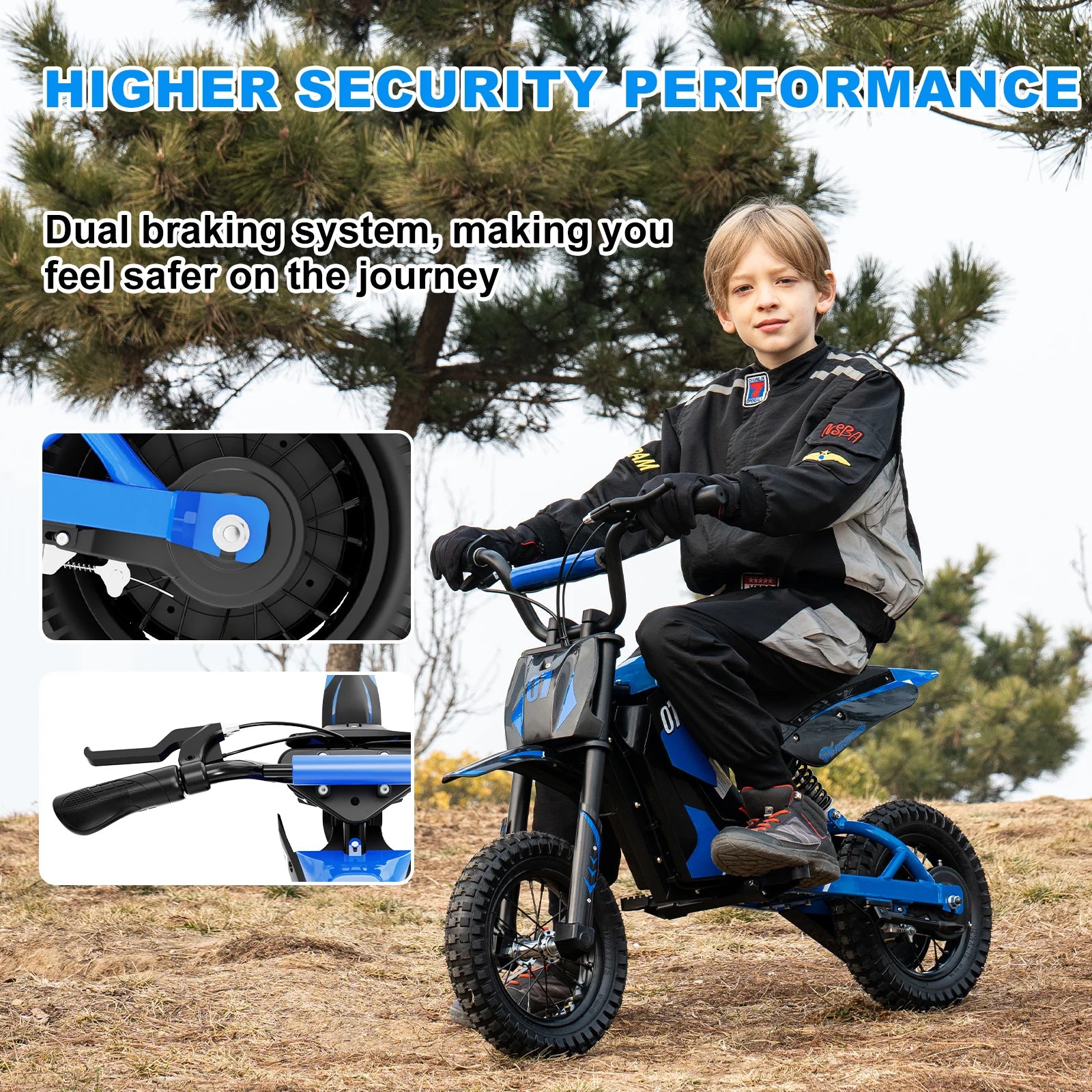 Moto électrique pour enfants EVERCROSS TECH