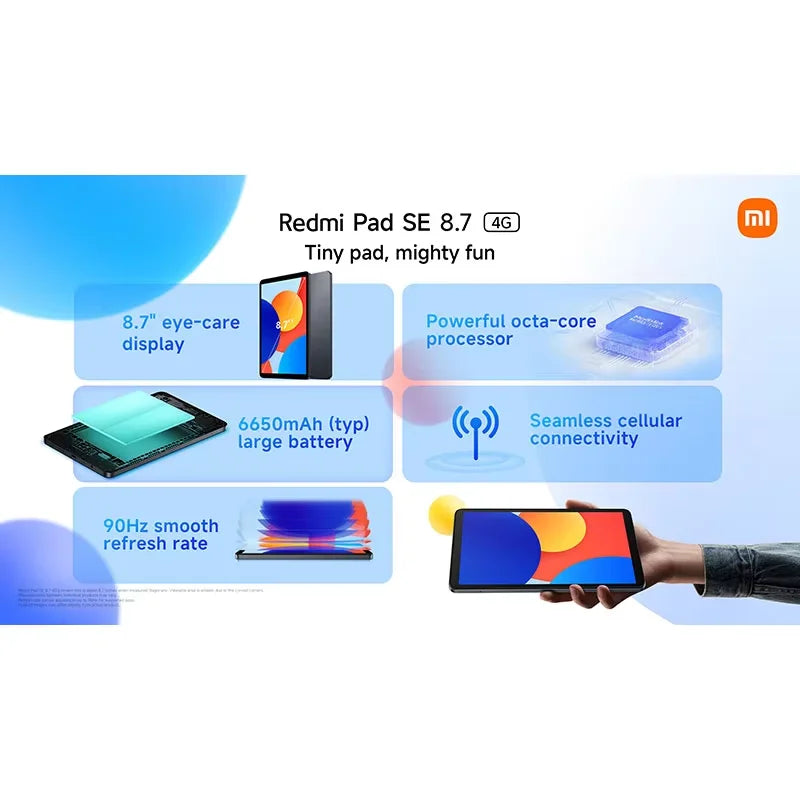Tablette Xiaomi Redmi Pad SE 8,7 pouces