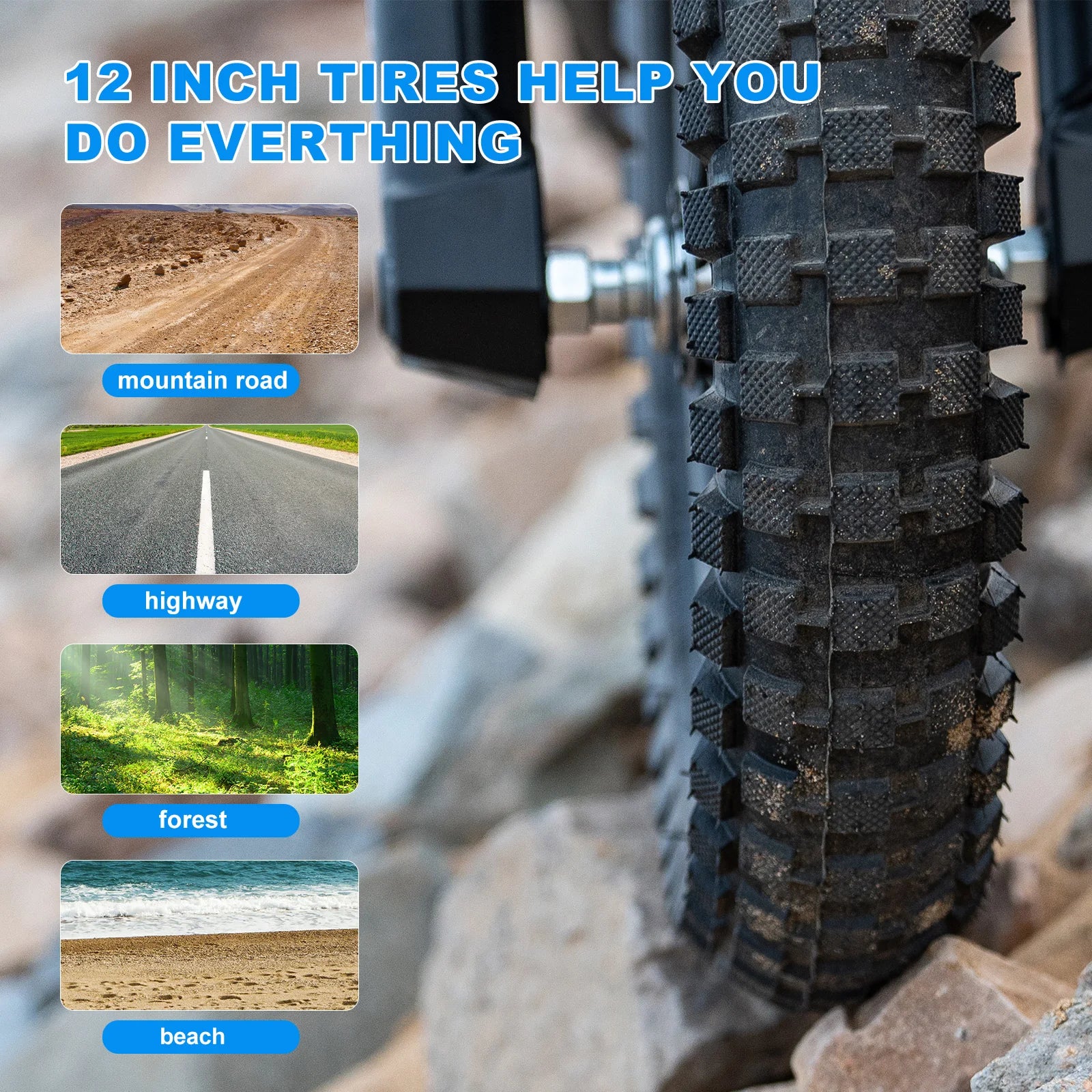 Moto électrique pour enfants EVERCROSS TECH