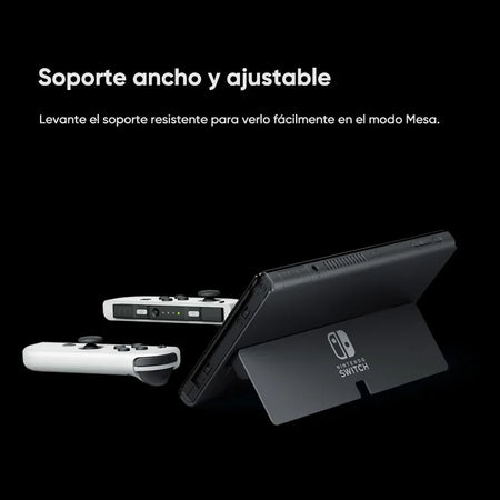 Nintendo Switch OLED Game Console with white or neon (64GB) 7 inch OLED screen enhanced Audio LAN port with cable